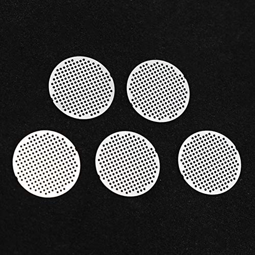 Vaporizador de hierbas secas,evaporador,con boquilla de vidrio y cámara de hierbas de cerámica, batería recargable de 2500 mAh, vía aérea independiente, Sin nicotina (Filter(5pcs))