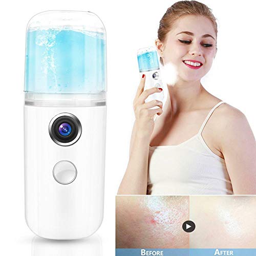 Vaporizador Facial Portable Nano Mist Spray Hidratante Usb Recargable Mini Humidificador Facial 30ml