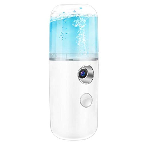 Vaporizador Facial Portable Nano Mist Spray Hidratante Usb Recargable Mini Humidificador Facial 30ml