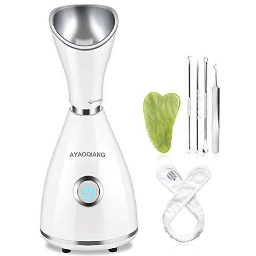 Vaporizador Facial Sauna Professional Steamer Facial Nano Ionica Home SPA Humidificador De Limpieza Profesional para El Cuidado De La Piel Limpieza Profunda De Los Poros Puntos Negros