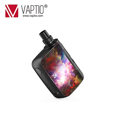 Vaptio Kit de cigarrillo electrónico original Fusion SP vape con batería incorporada de 1500 mAh 2 ml Potencia de salida del ecig del atomizador 50 w Sin E Líquido Sin nicotina (Nebulosa)