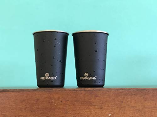 Vaso de 473 ml de acero inoxidable (4 unidades) – Vasos de metal prémium | Vaso apilable y duradero