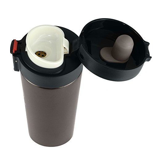 Vaso Termico Café Termo Taza Termica Viaje Botella Acero Inoxidable Agua Para Llevar Sin Bpa Thermos Frascos Inox Copa Termo Hermetico Té Cafe Caliente Taza Coche Bebida Hermetica 380ml