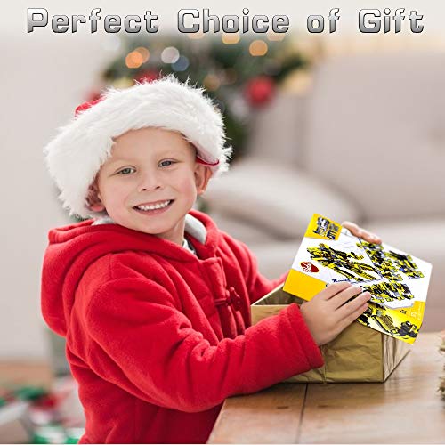 VATOS Robot Stem Juguetes de Construcción 12-in-1 573 PCS Educativo Ingeniería Bloques Aprendizaje Kit de Juguetes Diversión Creativa Mejor Regalo de Juguete para Niños de 6 años o más Niños y Niñas