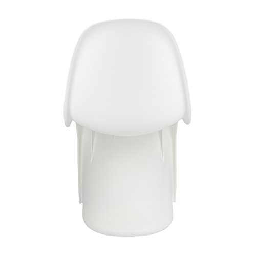 Vaukura Silla Pantom - Silla de Comedor de Polipropileno (Blanco)
