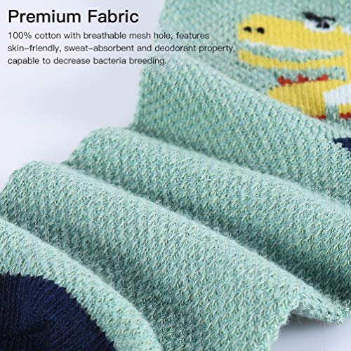 VBIGER 5 pares Niños Niñas Calcetines de Algodón Calcetines de Lindo Cómodo para otoño 3-7 Años