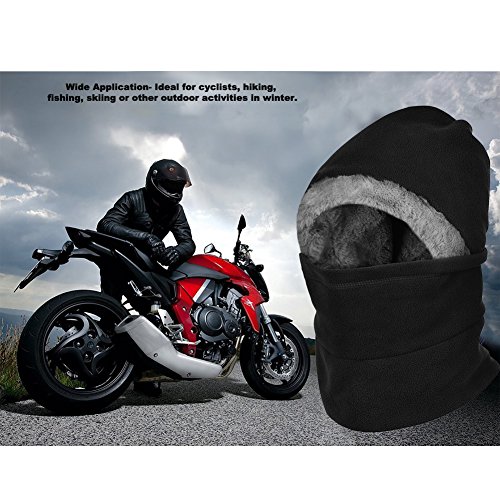 VBIGER Cuello Calentador para Invierno y Gorro con Calentito para Invierno Pasamontañas para Hombre y Mujeres