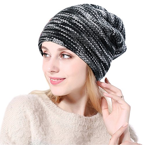 VBIGER Gorro de Punto Invierno Caliente Tejido Unisex