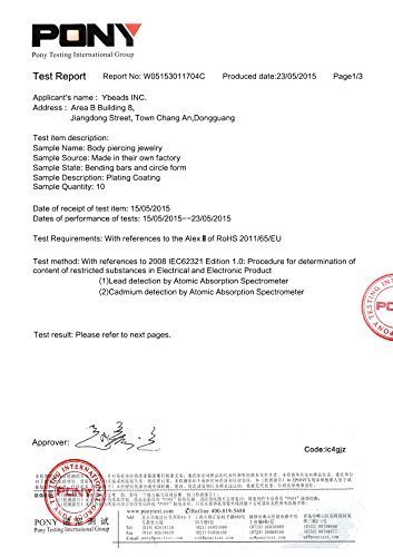 Vcmart 36pc Arco Iris Titanio Oreja calibres Kit tapers de Acero Inoxidable con Tapones 14g-00g Estiramiento Kit