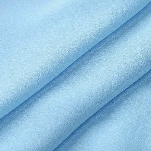 VECDY Blusas Premamá, Verano Camisetas Moda para Embarazadas Maternidad Enfermería Sólido Lactancia Sin Manga Rayas Blusa Paño Suave Camisa Tops Ropa Premama （Azul Cielo，L）