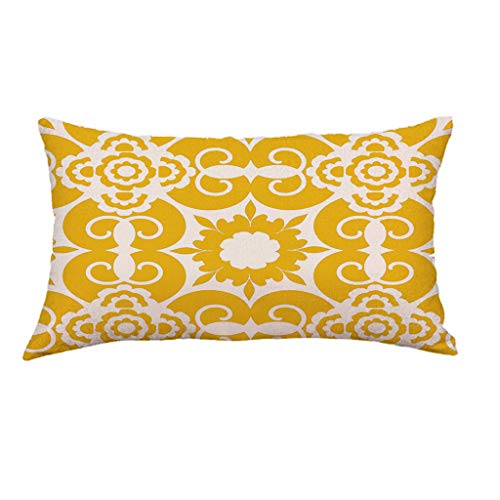 VECDY Cojines Sofas, Súper Suave Geométrico Felpa Corto Almohada Cuadradas Sofá Cojín Conjunto Decoración del Hogar Coche Bar Pub Durable(con Exclusión De Almohada) 30x50cm