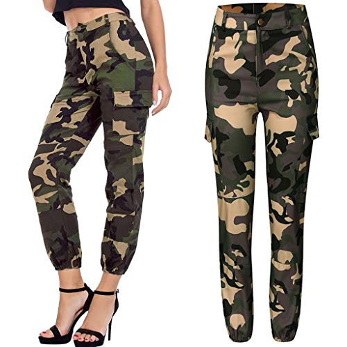 Vectry Anchos Mujer Vaqueros Falda-Pantalon Mujer Vestir Pantalones Mujer Rotos Altos Pantalones Bombacho Mujer Verano Pantalon Vestir Mujer Pantalon Roto Mujer Pantalon Fluido Mujer