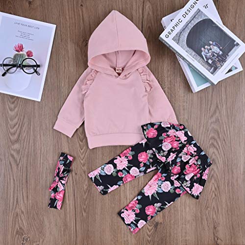 Vectry Camisetas Bebe Niña Ropa Bebe Recien Nacido Accesorios para El Pelo Blusas para Niñas Vestidos Bebe Niña Invierno Turbantes Conjunto Leggins Niña Pantalon Amarillo