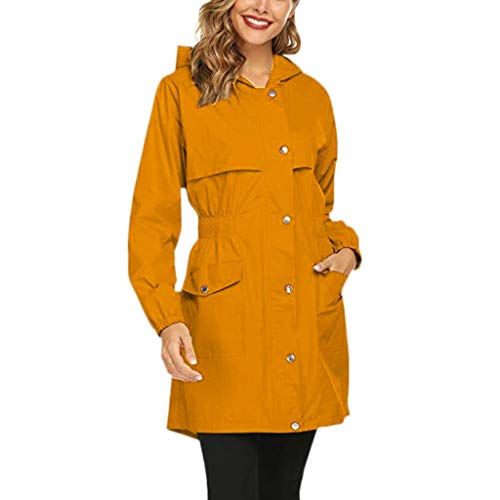 Vectry Mujer Abrigo Gris Chubasquero Negro Mujer Chaqueta Gris Abrigos De Pelo Mujer Parka Beige Mujer Gabardina Chubasquero Amarillo Parka Invierno Mujer Chaqueton Rojo