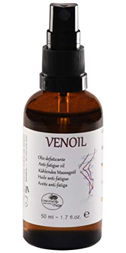 VENOIL - Aceite anti-fatiga para piernas hinchadas y dolientes. Acción refrescante y tonificante.
