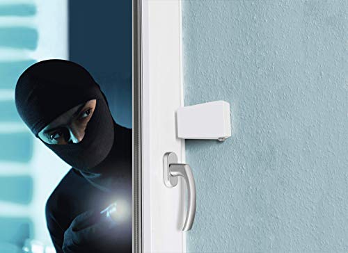 Ventana Schnapper 04117 adicionales Ventana | Protección antirrobos sin pilas | aufhebel parada para ventanas | ventanas cerrojo sin agujeros en marco | bloqueo Color Blanco