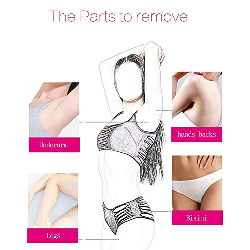 VENTDOUCE Inhibidor del Vello, Spray para depilación, Inhibidor y Reductor del Vello para Detener el Crecimiento del Vello, para Brazo/axila/Piernas/en Spray no irritantes Depilatorios Producto