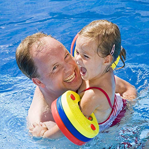 VERISA - Juego de 6 discos de espuma EVA para natación (espuma EVA, para niños y niñas, para aprender a nadar, 2 a 6 años, 25 kg máx.