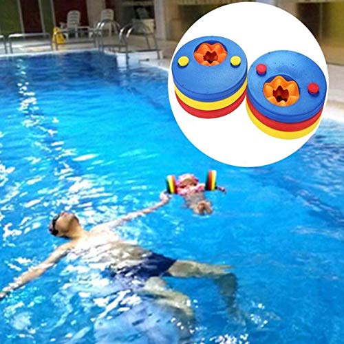 VERISA - Juego de 6 discos de espuma EVA para natación (espuma EVA, para niños y niñas, para aprender a nadar, 2 a 6 años, 25 kg máx.