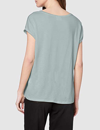 Vero Moda VMAVA Plain SS Top GA Noos Camiseta, Gris, XL para Mujer