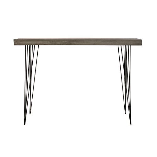 Versa 20361009 Mesa Entrada Madera Color Roble Dallas, 110x80x25, Consola/Cómoda