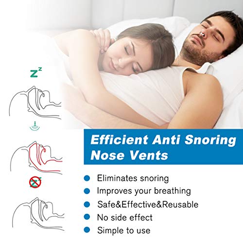 [Versión 2020]Dilatador Nasal Anti-Ronquidos WAGISLEEP,Antironquidos Clip Nasal Magnético Nose Clip Silicona, Dejar de roncar, Mejora la Respiración Nariz Clip para Ayudar a Dormir Apnea Del Sueño