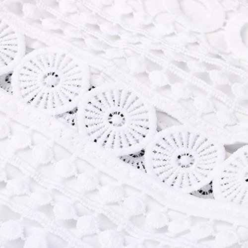 Vestidos Sexy Elegante Mujer Verano 2018,Sonnena Las Mujeres Flor Vintage Print Elegante Vestido de lápiz sin Mangas Vestido S/M/L/XL Casual Slim Vestido de Citas Fiesta Verano (M, Blanco-2)