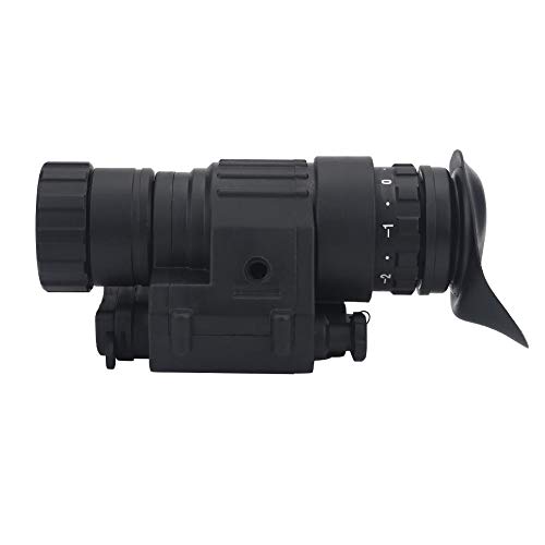 VGEBY1 Telescopio Monocular, Telescopio Monocular Infrarrojo IR Impermeable Negro Duradero con Dispositivo de Alta Definición para Exploración al Aire Libre
