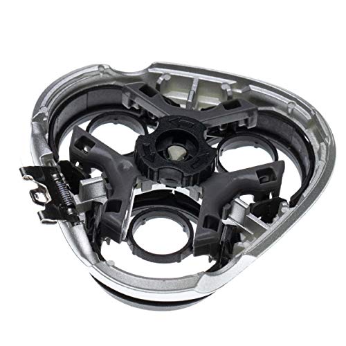 vhbw Marco cabezal, soporte compatible con Philips AT940, PT830, PT870, PT875, PT876, PT877, PT919, PT920, PT923, PT925, PT927 afeitadora, plateado
