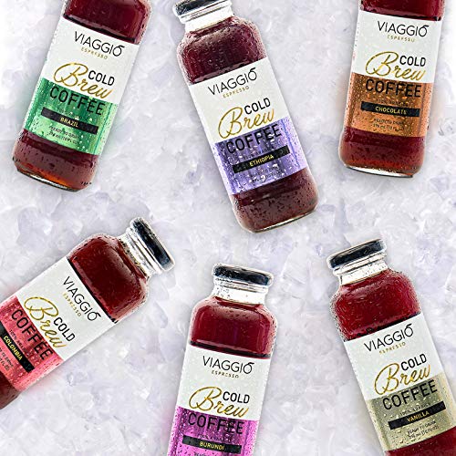Viaggio Espresso Cold Brew Coffee Selección Especial (6 botellas de 296 ml.)