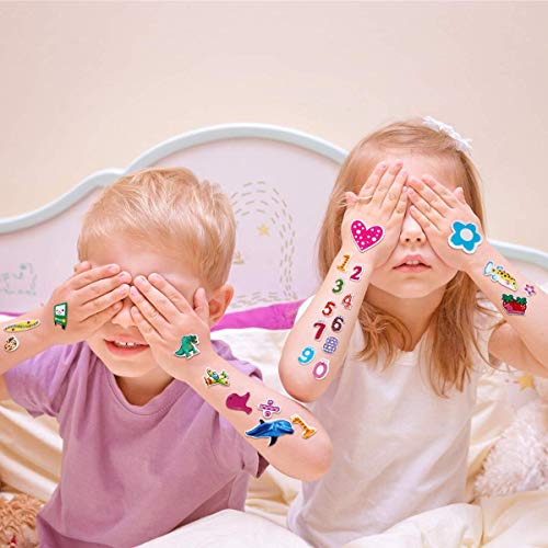 Vicloon Pegatinas para Niños 40 Hojas, 3D Stickers Acerca de 1000 Patrón, 3D Puffy Pegatinas Incluye Pegatinas Animales, Pegatinas Dinosaurios, Pegatinas Pescado, Pegatinas Frutas y Más