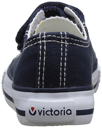 Victoria Zapato Basket Velcros, Zapatillas para Bebés, Azul (Marino), 23 EU