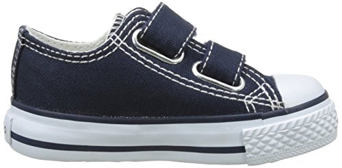 Victoria Zapato Basket Velcros, Zapatillas para Bebés, Azul (Marino), 23 EU