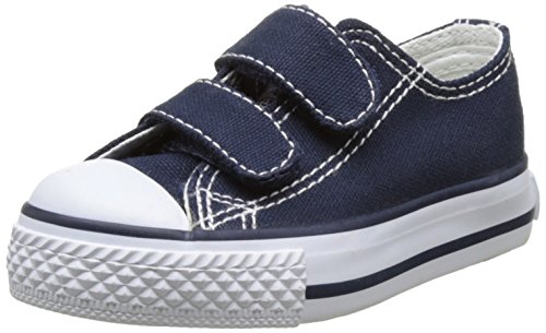 Victoria Zapato Basket Velcros, Zapatillas para Bebés, Azul (Marino), 23 EU