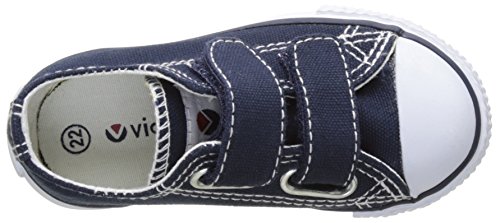 Victoria Zapato Basket Velcros, Zapatillas para Bebés, Azul (Marino), 23 EU