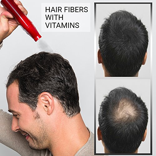 VidalForce Fibras Capilares Naturales Y Fijador Fibra (Color Rubio Oscuro) - 25 gr.