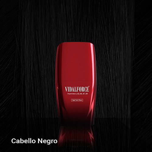 VidalForce, Fibras Capilares Premium (Negro) 25gr