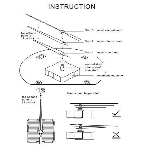 Vientiane Reloj de Pared de Matemáticas, Novedad Timelike Reloj Fórmulas Matemáticas, Cada Hora Marcada por una Ecuación Matemática Simple para Aula, Hogar, Oficina Decoración Moderna (A)