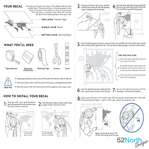 Vinilo adhesivo para pared de Hakuna Matata Inspirational Rey León de Disney con cita de vinilo para dormitorio o cuarto de niños v022 30 x 20