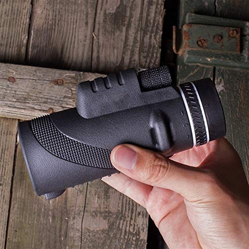 Vioaplem Telescopio Monocular Potente De La Gama Larga 1000m For Smartphone 40X60 Militar Spyglass Zoom HD Caza Óptica Alcance (Color : Telescope)
