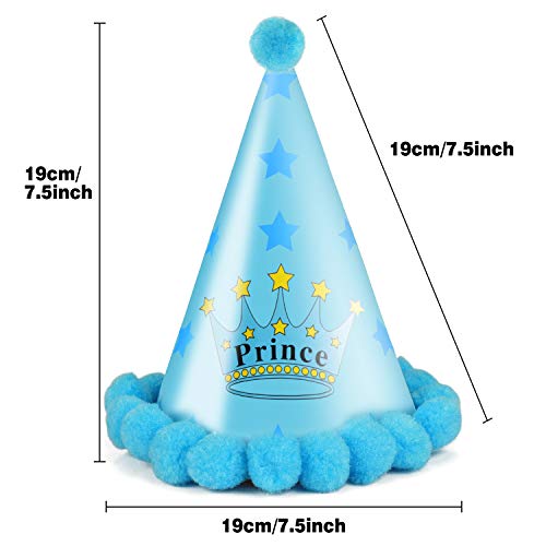 VIPITH Bandana de cumpleaños para perro, bufanda triángulo de algodón con lindo sombrero de fiesta de cumpleaños para perritos, gran disfraz de cumpleaños para perro, regalo y decoración de fiesta