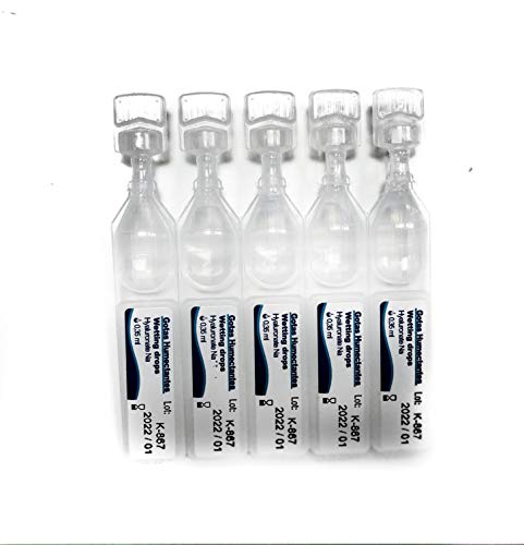 Visiolens LUB - 3 x Lágrimas artificiales monodosis con ácido hialurónico sin conservantes - 20 x 0,35 ml