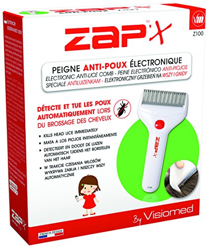 Visiomed ZAP'X - Cepillo antipiojos electrónico