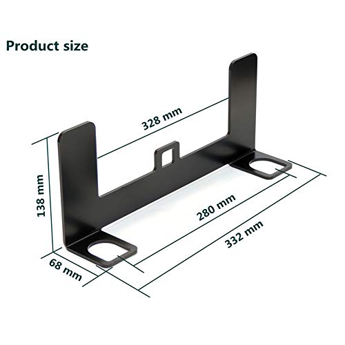 VISLONE Kit de montaje de anclaje universal para asiento infantil para automóvil para conector de cinturón ISOFIX (para coche general)