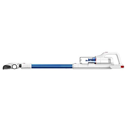 Vistefly V10 Aspiradora Escoba sin Cable, 22KPA,250W, Batería Extraíble y Autonomía 40 min, Aspiradora de Mano sin Bolsas 4 en 1, Filtro HEPA, Cabezal LED