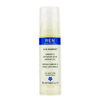 Vita Mineral Omega 3 Optimum Skin Serum Oil (For Dry Sensitive & Mature Skin) 30ml/1.02oz by REN