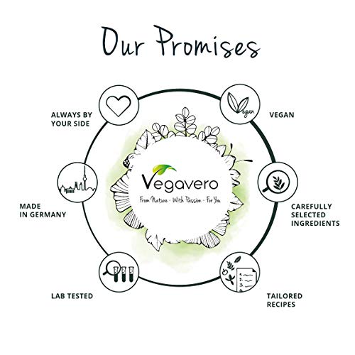 Vitamina B Complex Vegavero® | Sin Aditivos Artificiales | Con Colina e Inositol | B2 + B5 + Niacina + Piridoxina + Ácido Fólico + B12 | Vitaminas Para el Cansancio* | 180 Comprimidos