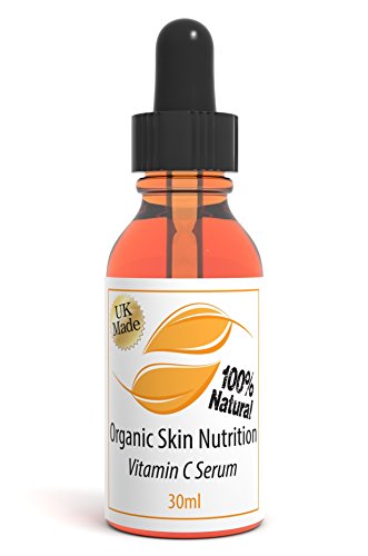 Vitamina C Sérum Nutrición De Piel Reino Unido Hecho Con Ingredientes Naturales y Orgánicos Ácido Hialurónico Aceite De Albaricoque Kernel Vitamina E y Más - Sin Parabenos 30 Millilitro