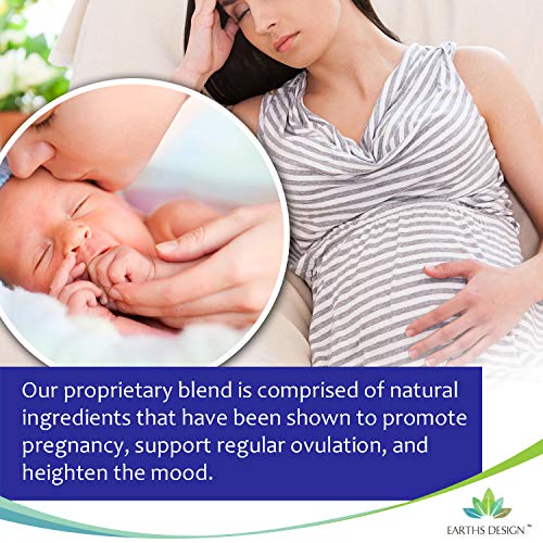 Vitaminas para Fertilidad - Suplemento Para Hombres y Mujeres - Con Zinc, Magnesio, Hierro, Calcio, Biotina, Vitamina B C D3-90 Tabletas (Suministro Para 3 Meses) de Earths Design