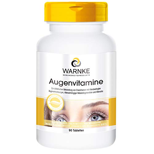 Vitaminas para los ojos – Complejo multivitamínico para la visión – 90 comprimidos